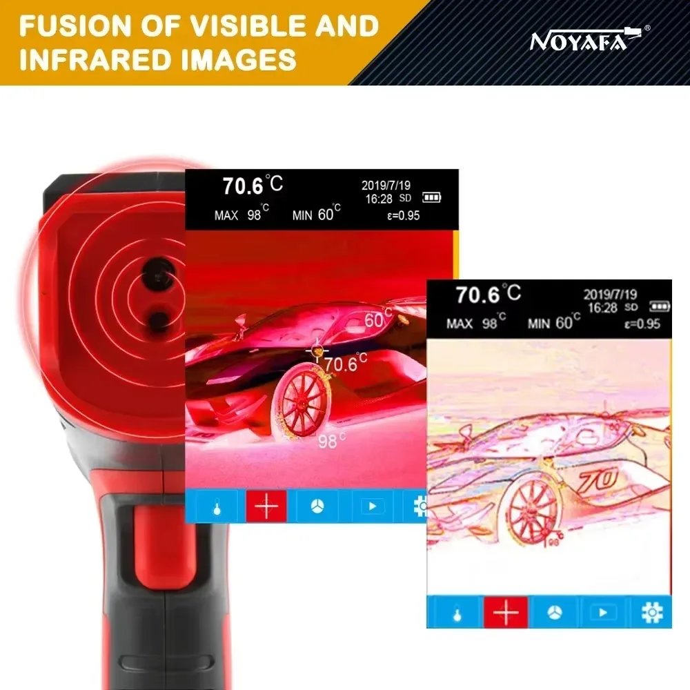 赤外線サーマルイメージャーセンサー NF-521 床暖房検知 - Nf 521 Thermal Imaging Camera のレビューと価格