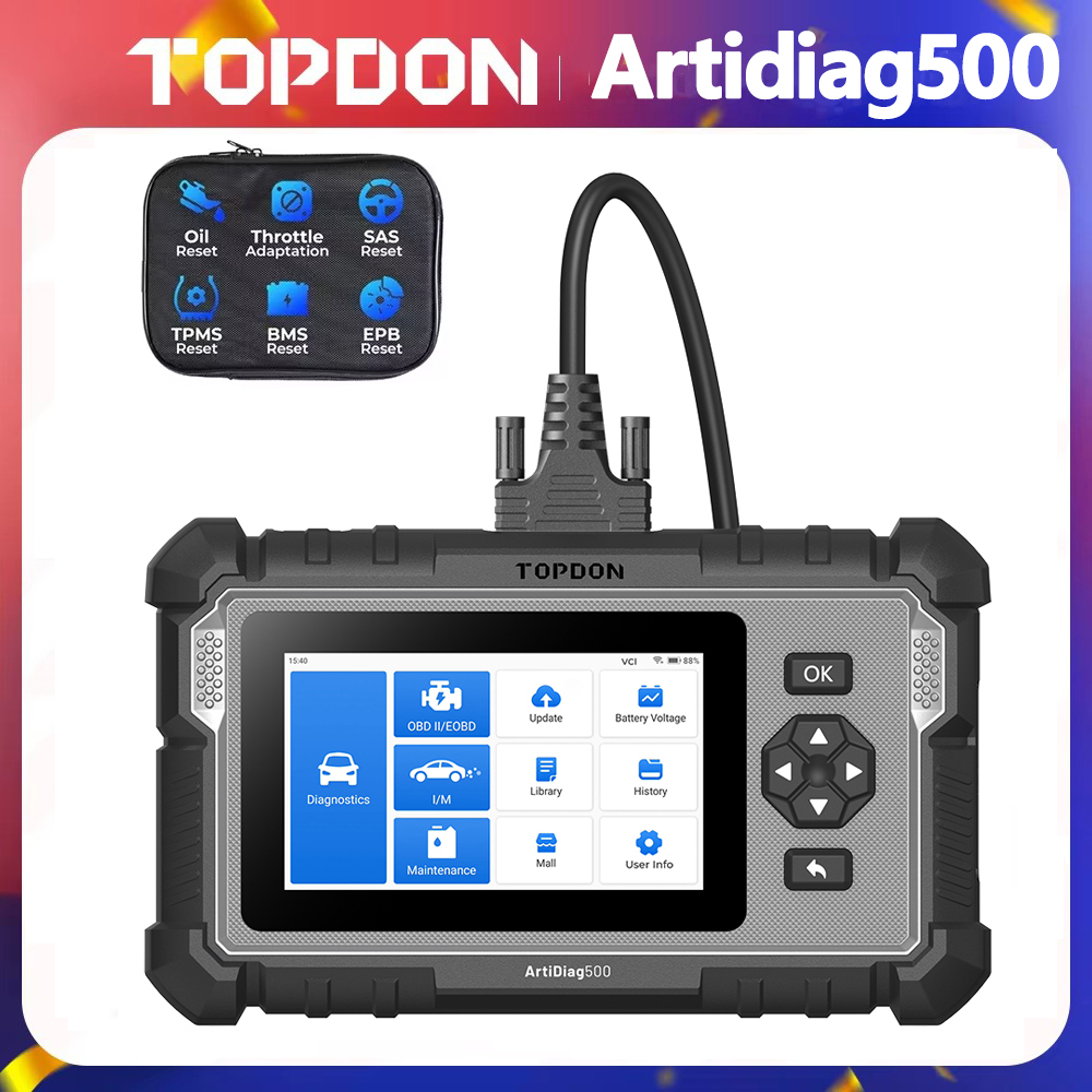 Topdon ArtiDiag500 車診断ツールすべてのシ - Topdon Tc001 Thermal Camera のレビューと価格