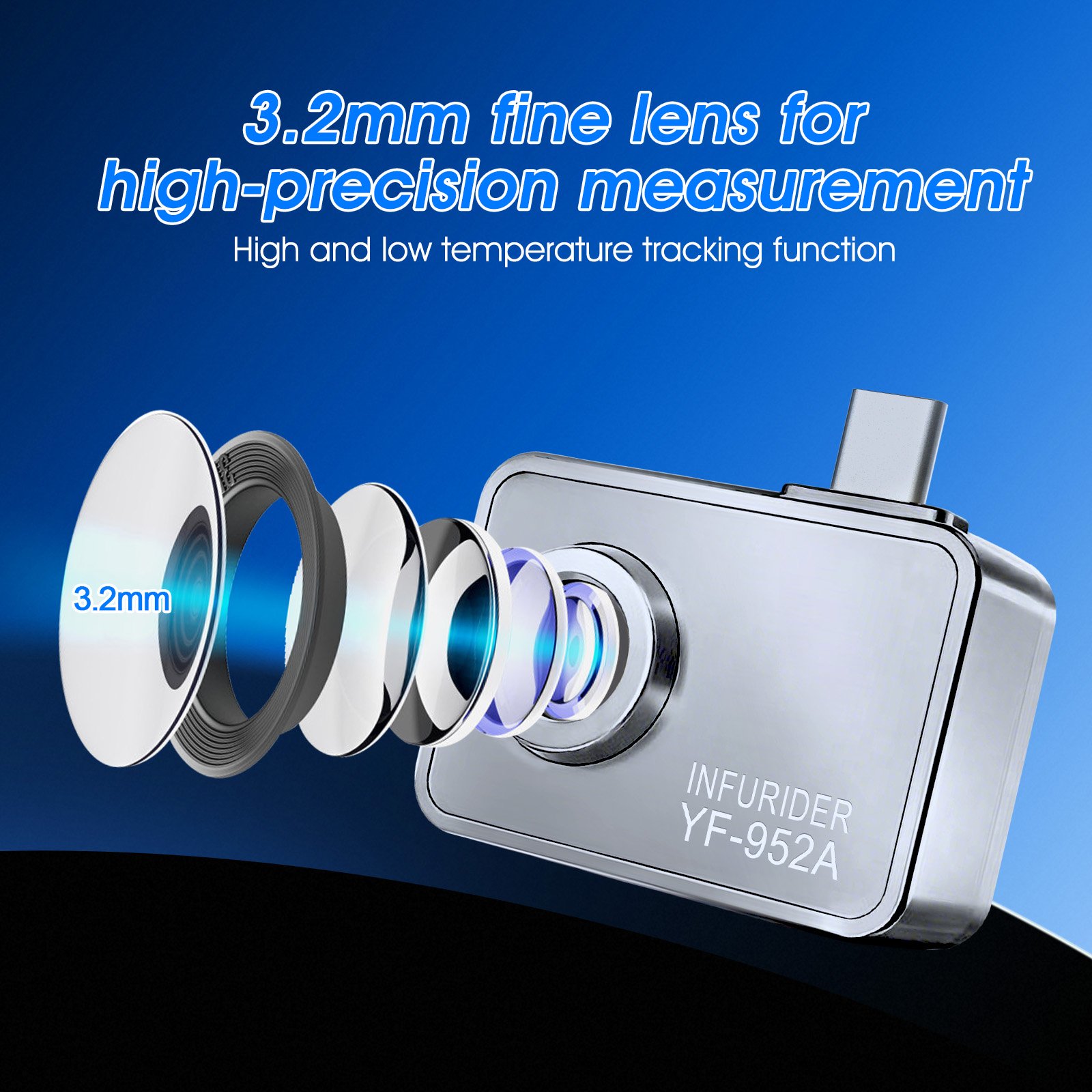 サーマルカメラ 256x192 IR解像度 3.2mmレンズ - Thermal Imaging Camera 256X192 のレビューと価格
